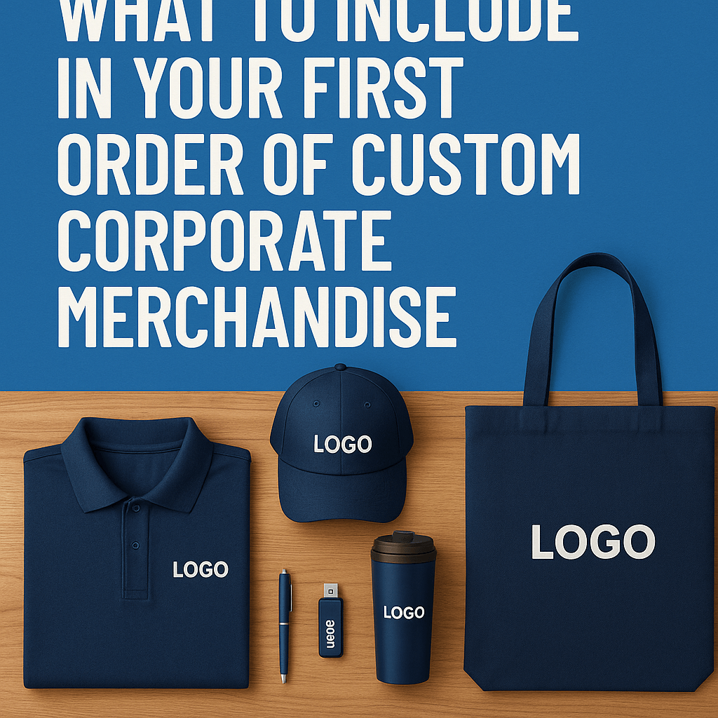 What to Include in Your First Order of Custom Corporate Merchandise